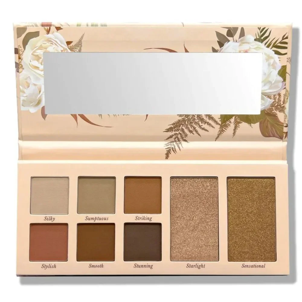 NIB Laura Geller Laura's Essentials Soft Satins Eyeshadow & Highlighter Palette